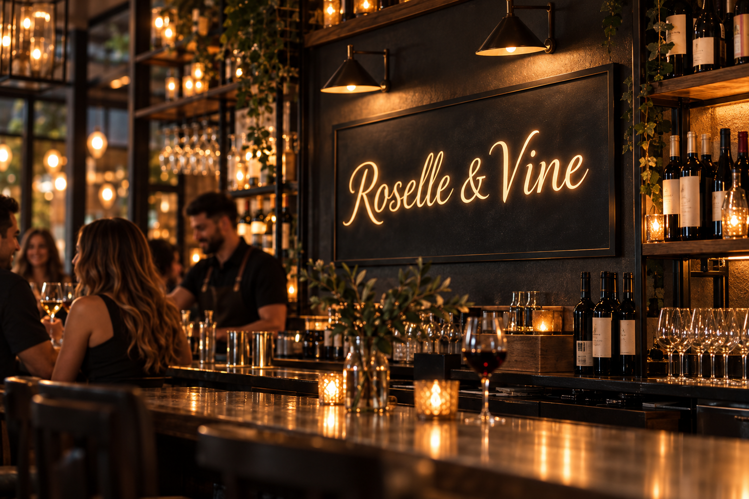 Roselle and Vine example venue
