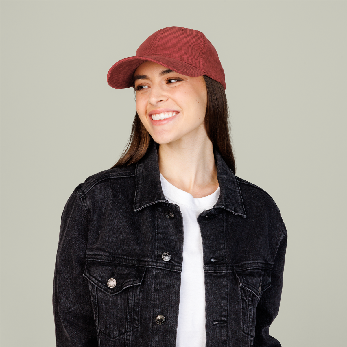 Big Accessories vintage corduroy cap